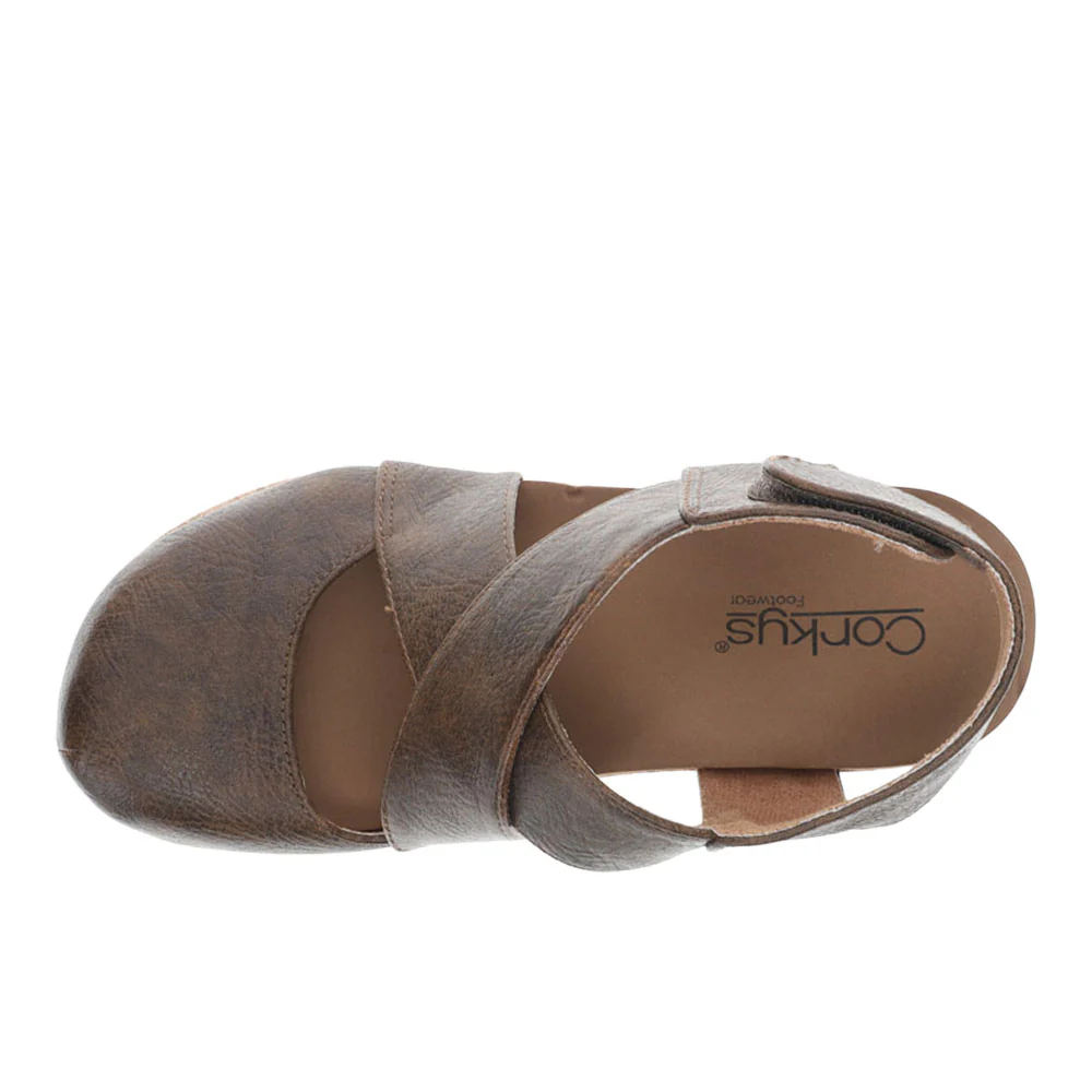 Case Closed Wedge Sandals - Image 4