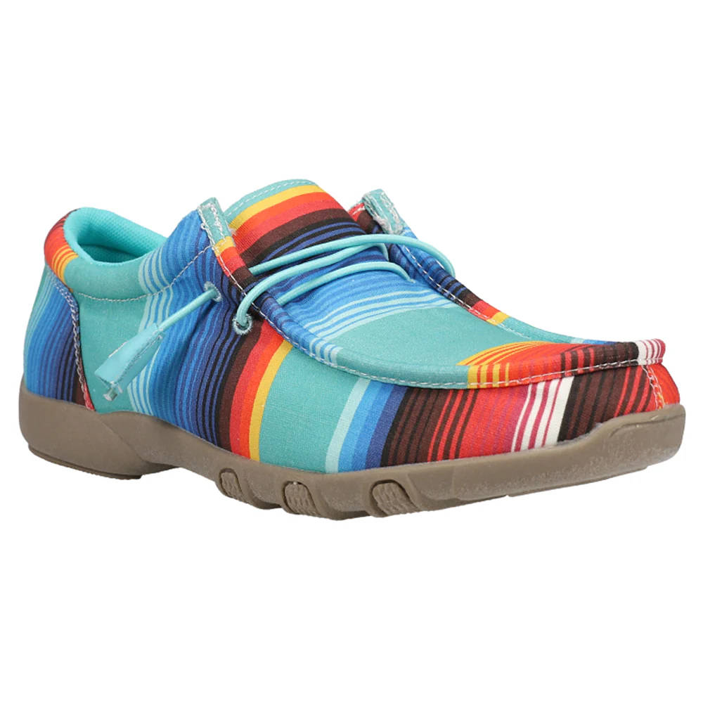 Chillin Serape Striped Slip On Flats - Image 2
