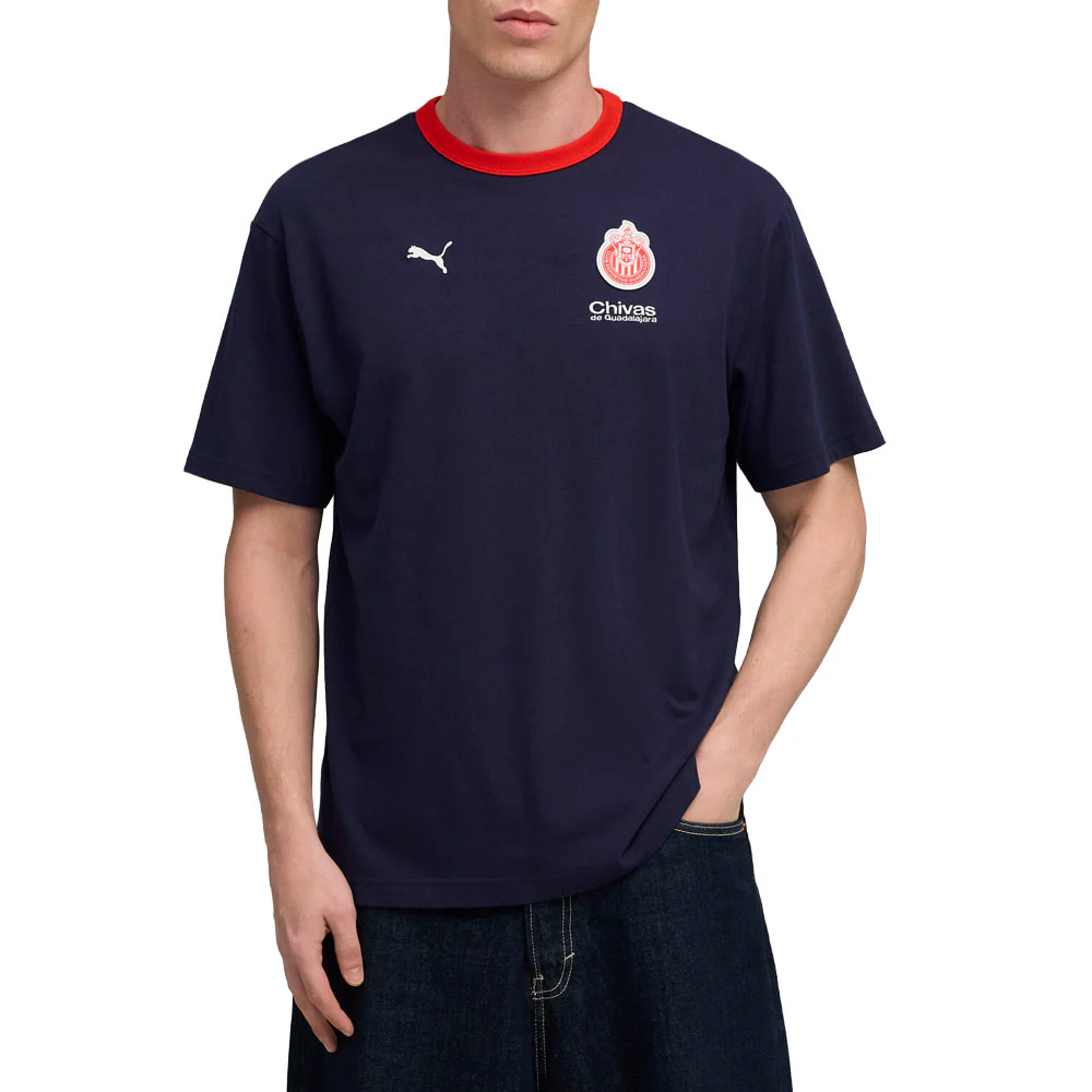 Chivas Graphic Relaxed Crew Neck Short Sleeve T-Shirt - Image 3