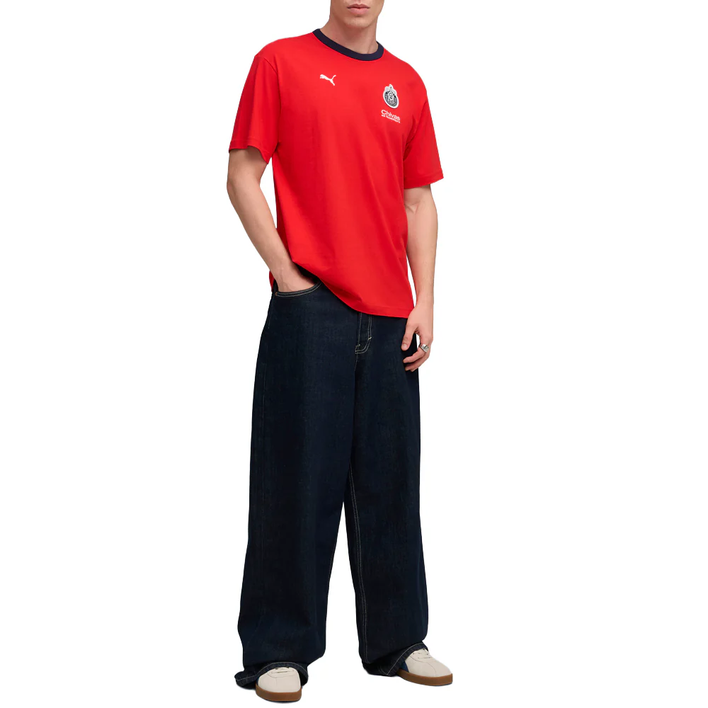 Chivas Graphic Relaxed Crew Neck Short Sleeve T-Shirt - Image 5