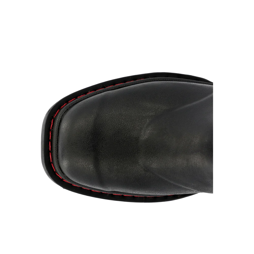 Chore Western Round Toe Pull On Boots (Little Kid-Big Kid) - Image 4