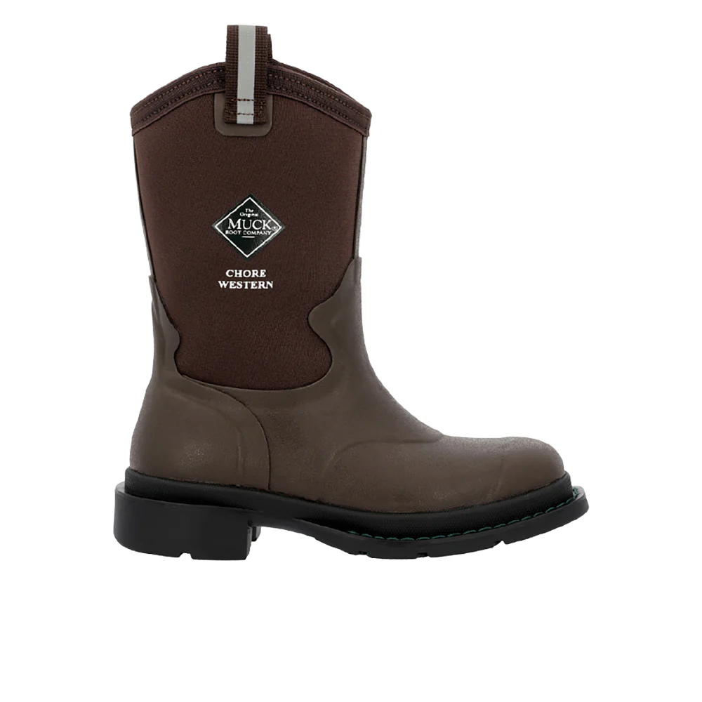 Chore Western Round Toe Pull On Boots (Little Kid-Big Kid)
