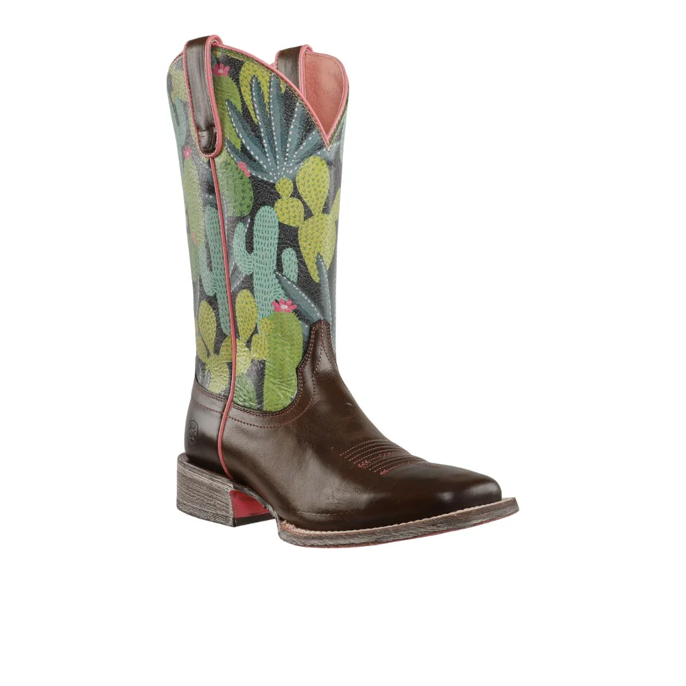 Circuit Champ Graphic Square Toe Cowboy Boots - Image 2