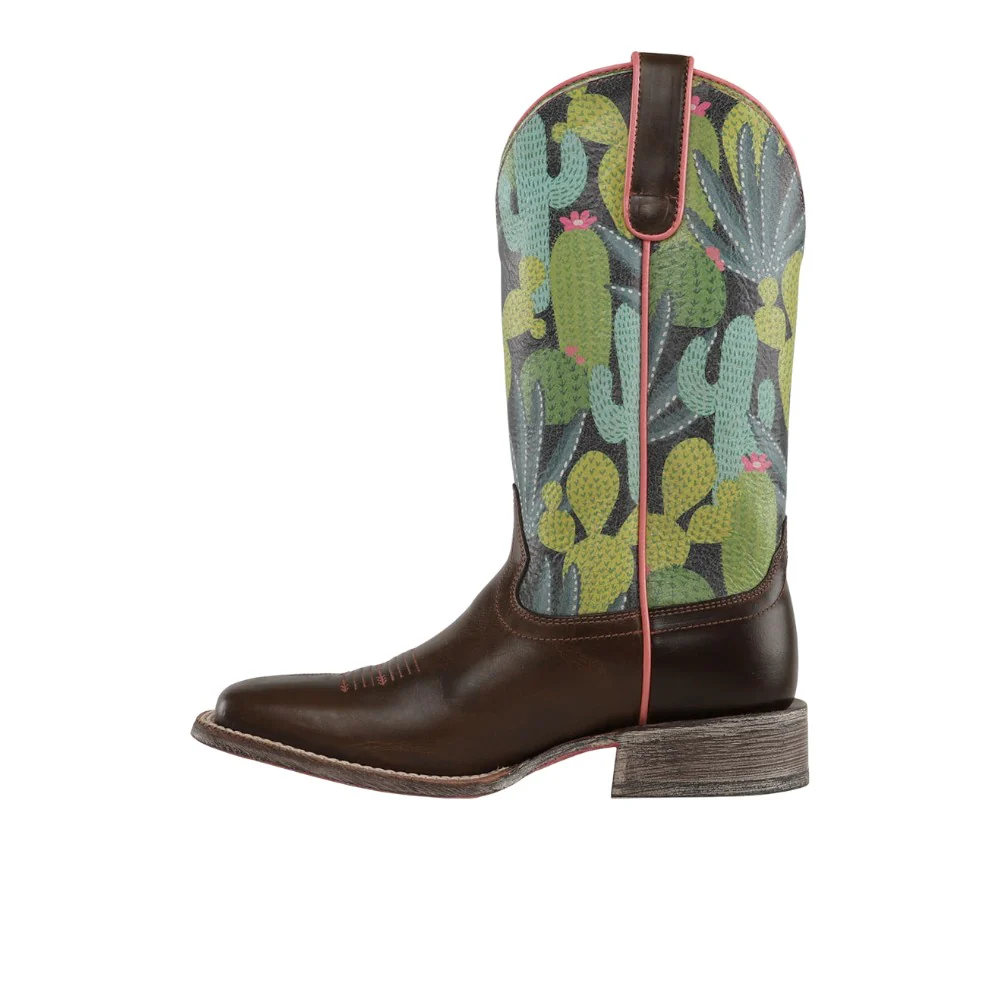 Circuit Champ Graphic Square Toe Cowboy Boots - Image 3