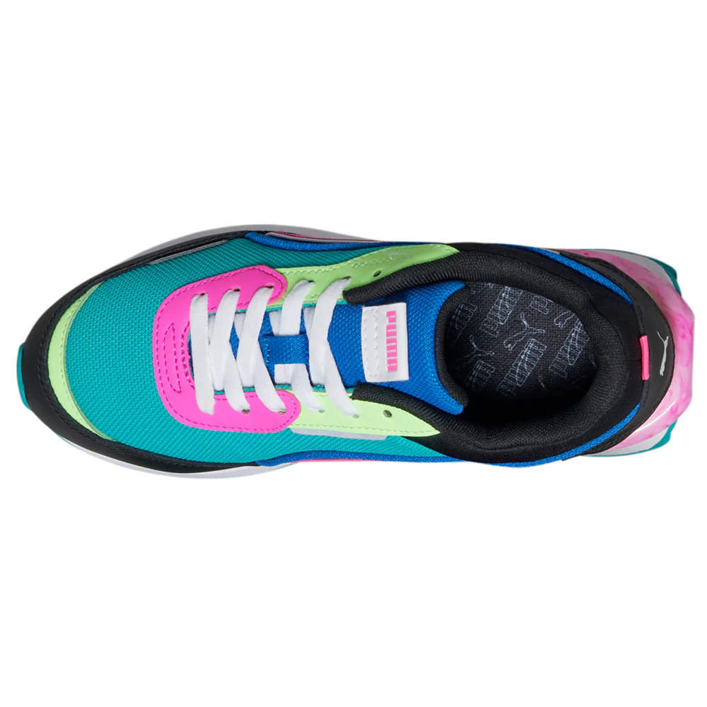City Rider Marble Lace Up Sneakers - Image 4