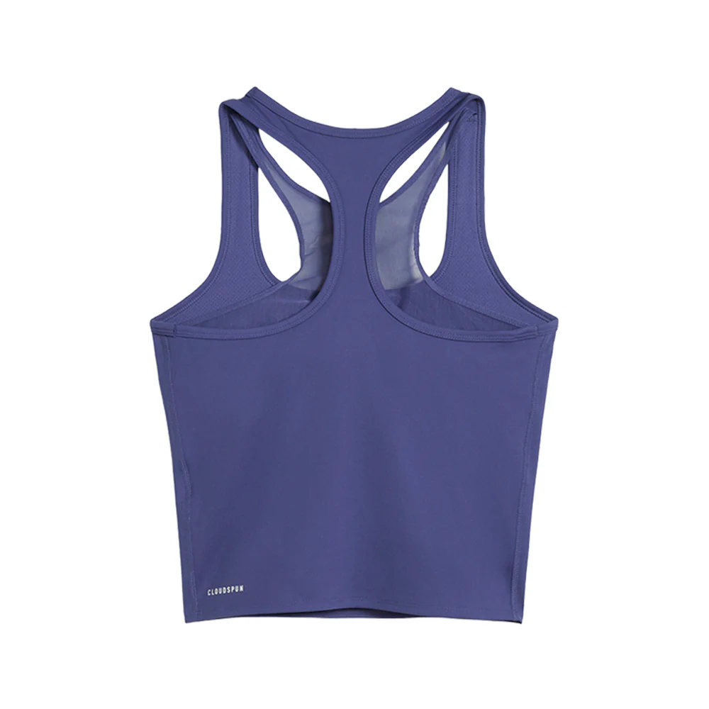 Cloudspun Mesh 2In1 Crew Neck Athletic Tank Top - Image 2