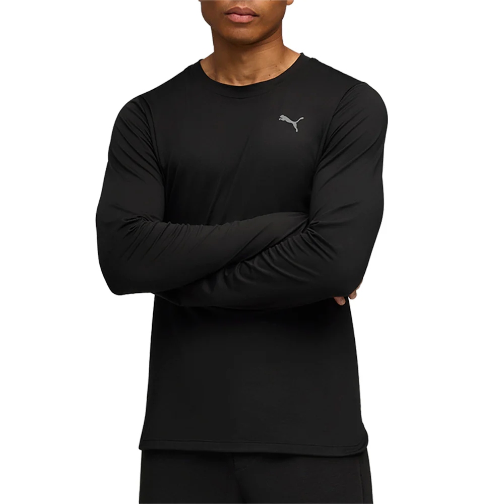 Cloudspun Ultra Soft Crew Neck Long Sleeve Athletic T-Shirt - Image 3