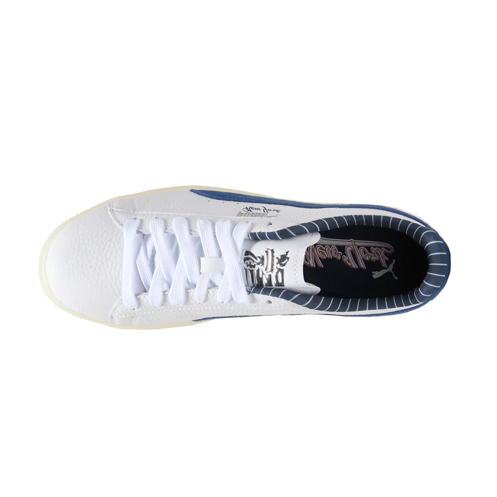 Clyde Graffiti Flagship Lace Up Sneakers - Image 4