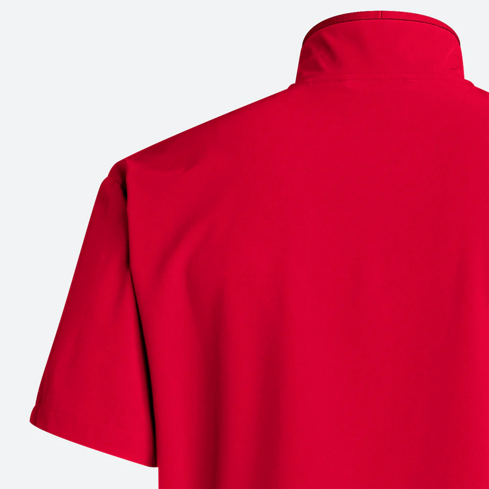 Coach Short Sleeve 1/4 Quarter Zip Pullover - Image 4