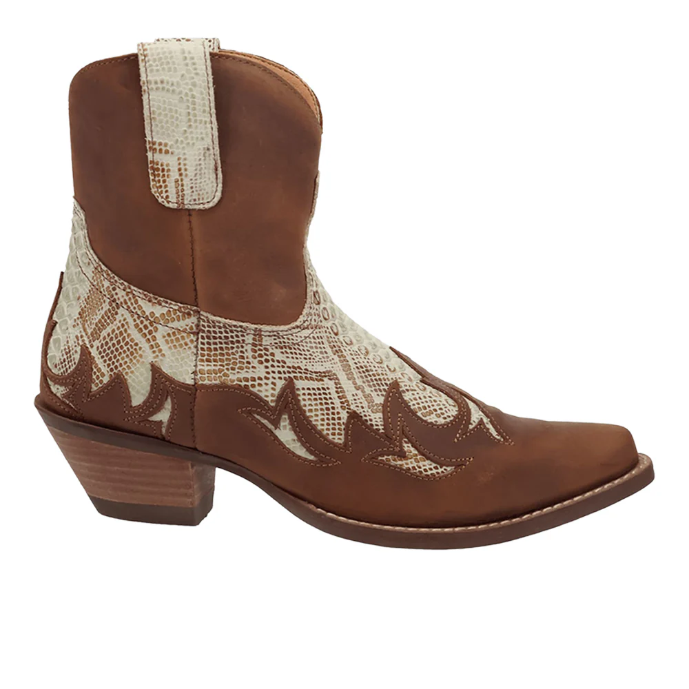 Cobra Kiss Leather Booties