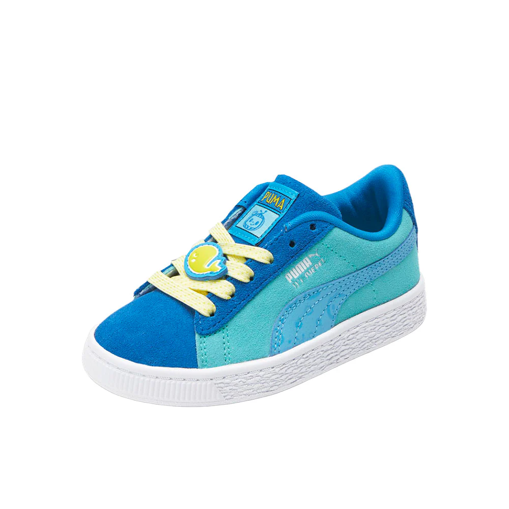 Coco X Suede Lace Up Sneakers (Little Kid) - Image 2