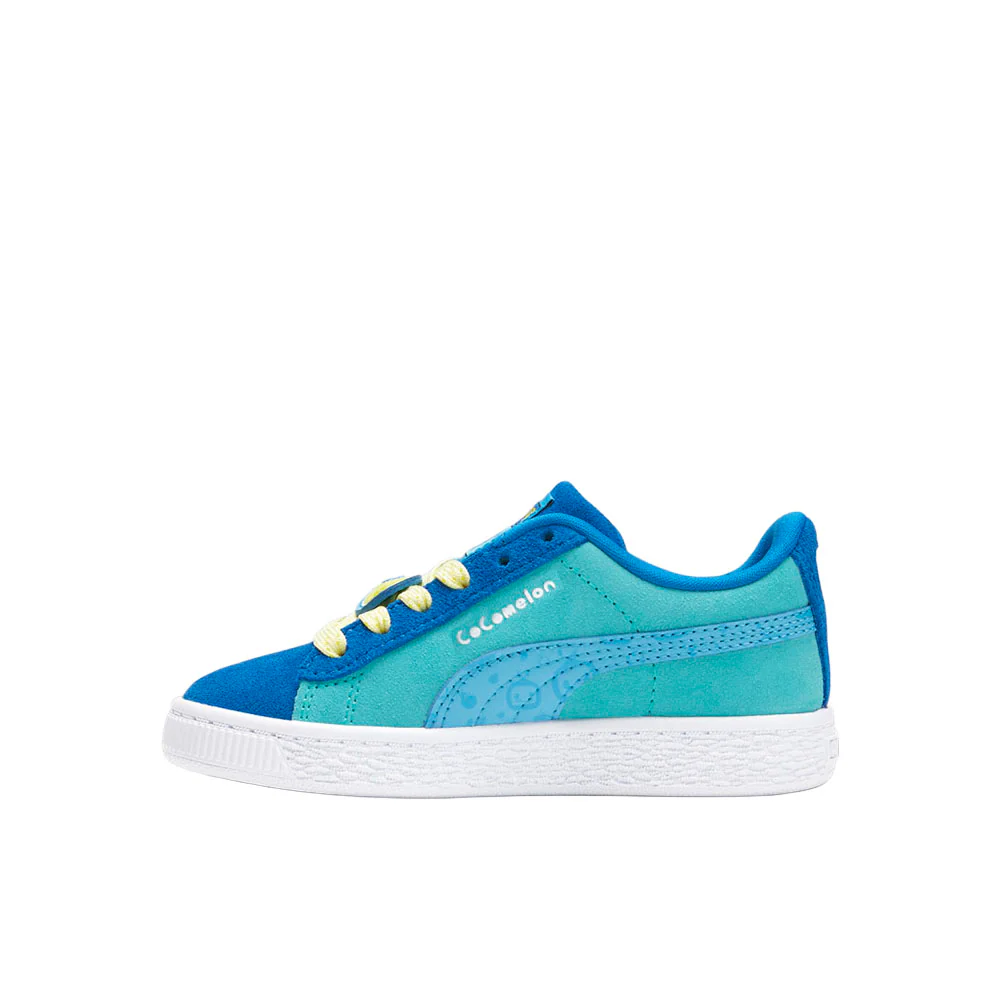 Coco X Suede Lace Up Sneakers (Little Kid) - Image 3