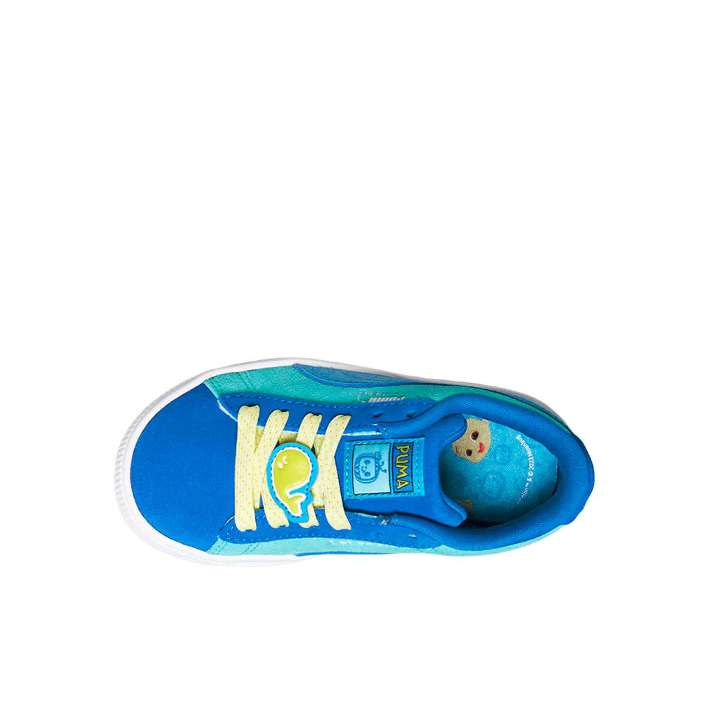 Coco X Suede Lace Up Sneakers (Little Kid) - Image 4
