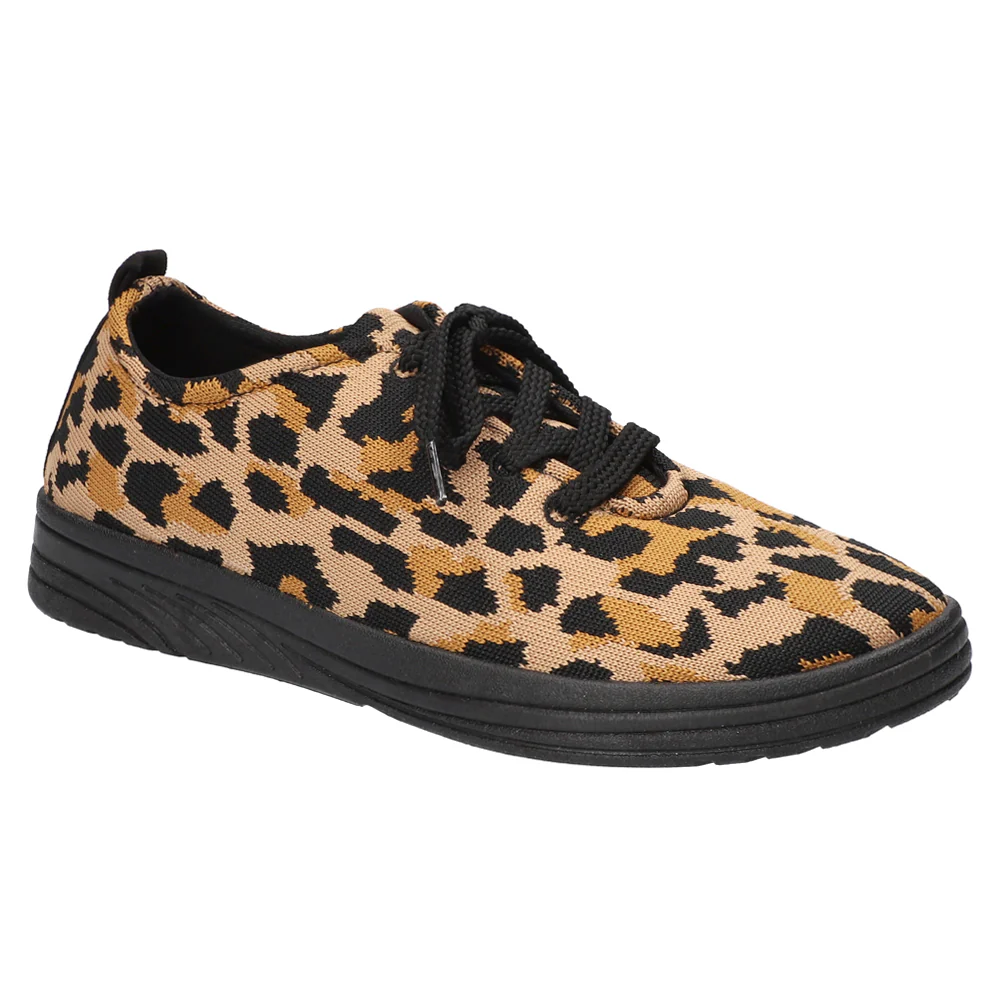 Command Leopard Lace Up Sneakers - Image 2
