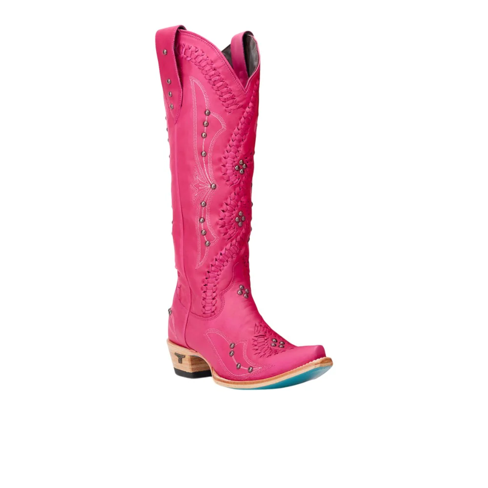 Cossette Embroidered Studded Snip Toe Boot - Image 2
