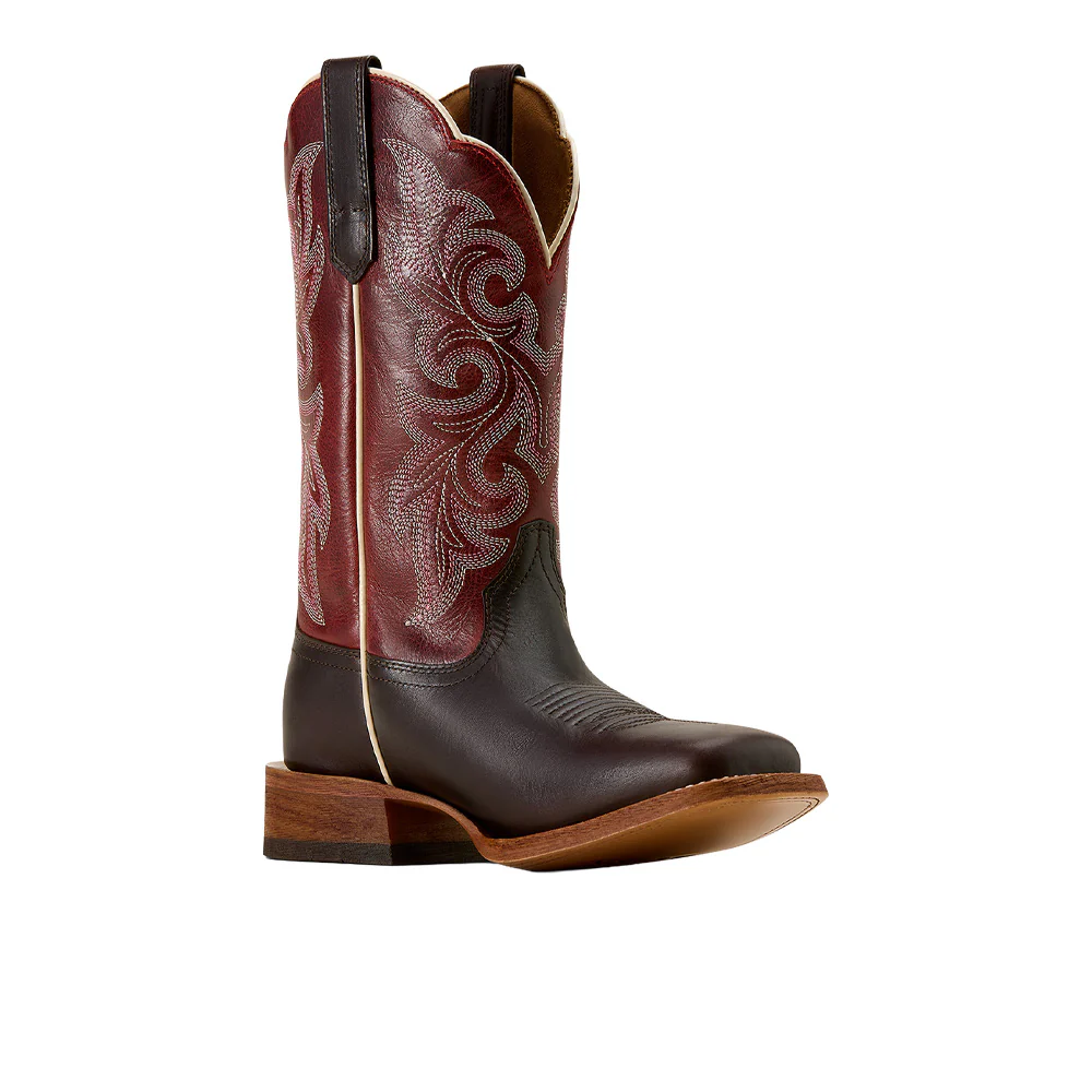 County Lane Wide Square Toe Pull On Cowboy Boots - Image 2