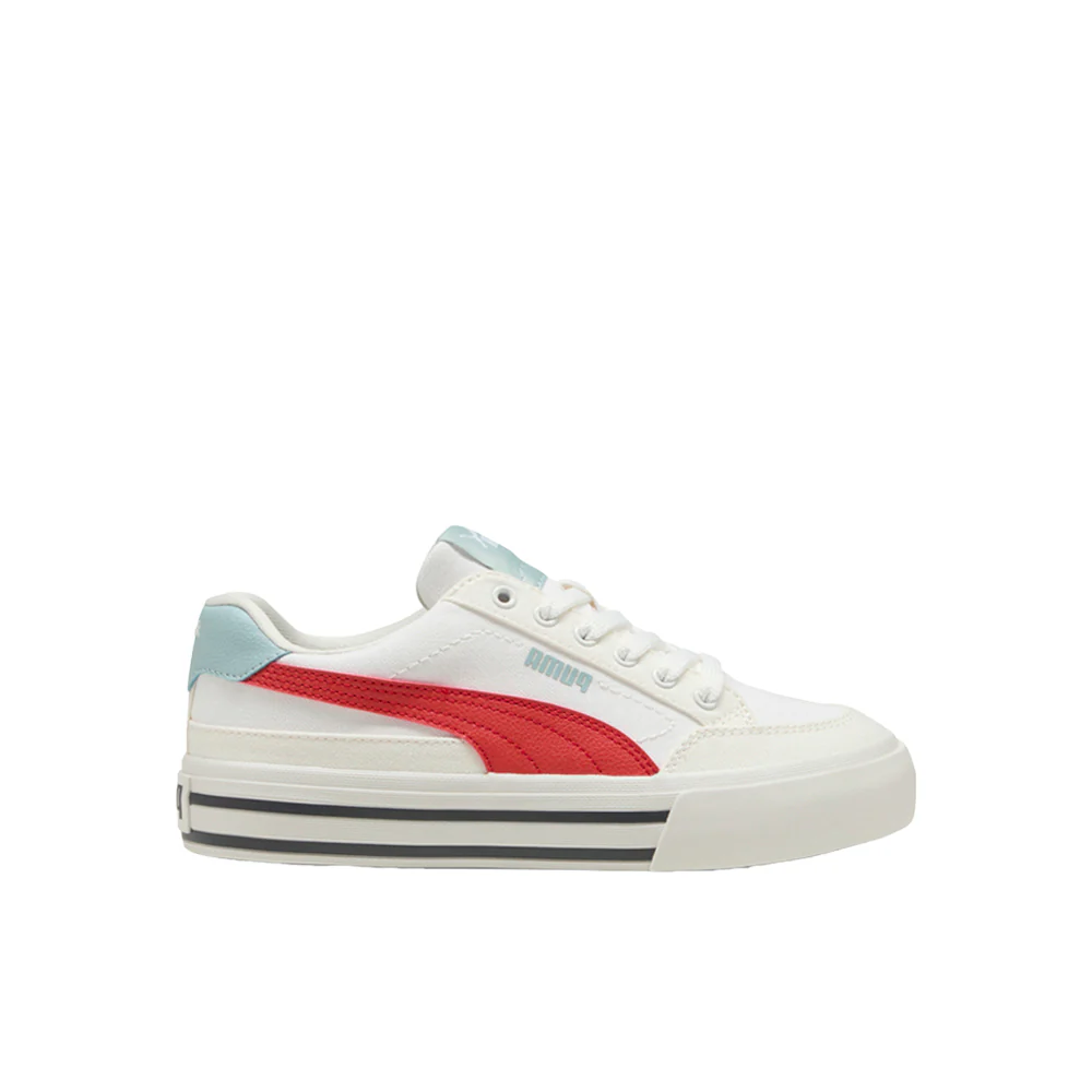 Court Classic Vulc Formstrip Lace Up Sneakers (Big Kid)