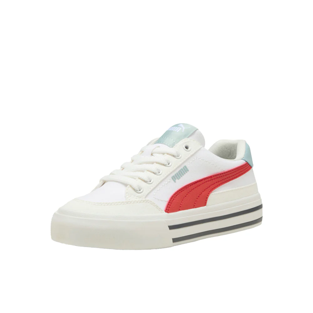 Court Classic Vulc Formstrip Lace Up Sneakers (Big Kid) - Image 2