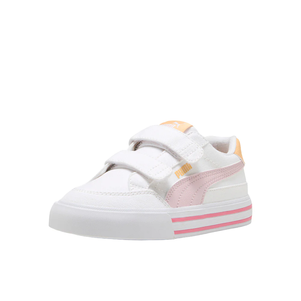 Court Classic Vulcanized Formstrip Slip On Sneakers (Little Kid) - Image 2