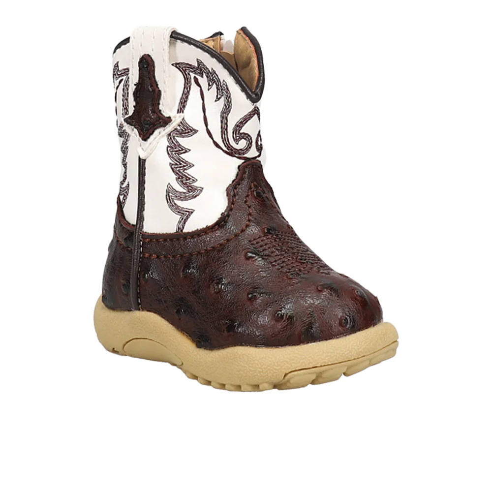 Cowbaby Bumps Round Toe Cowboy Boots (Infant) - Image 2