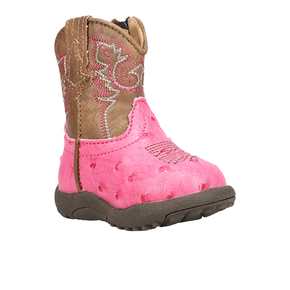 Cowbaby Annabelle Round Toe Cowboy Boots (Infant) - Image 2