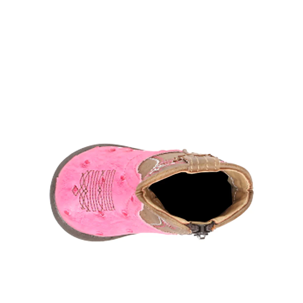 Cowbaby Annabelle Round Toe Cowboy Boots (Infant) - Image 4