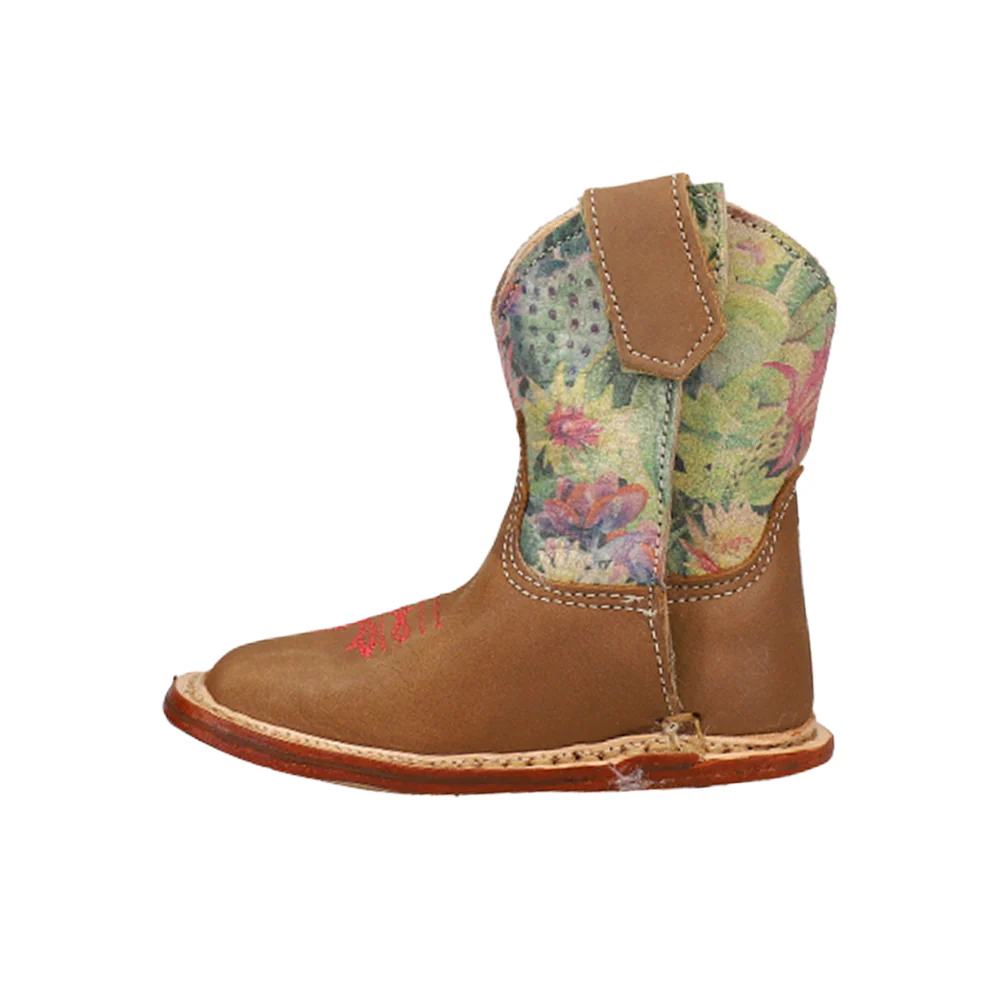 Cowbabies Cactus Square Toe Cowboy Boots (Infant) - Image 3