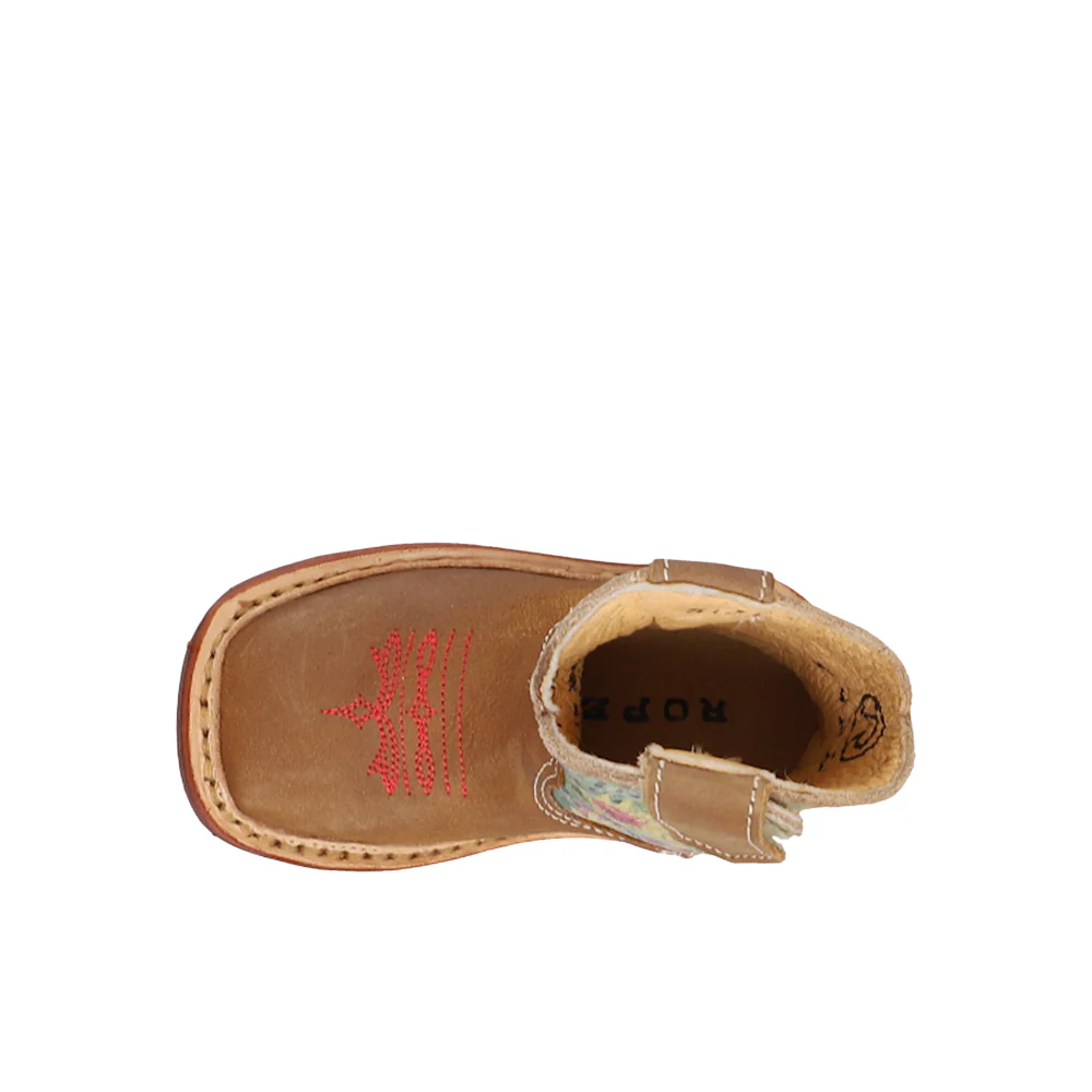 Cowbabies Cactus Square Toe Cowboy Boots (Infant) - Image 4