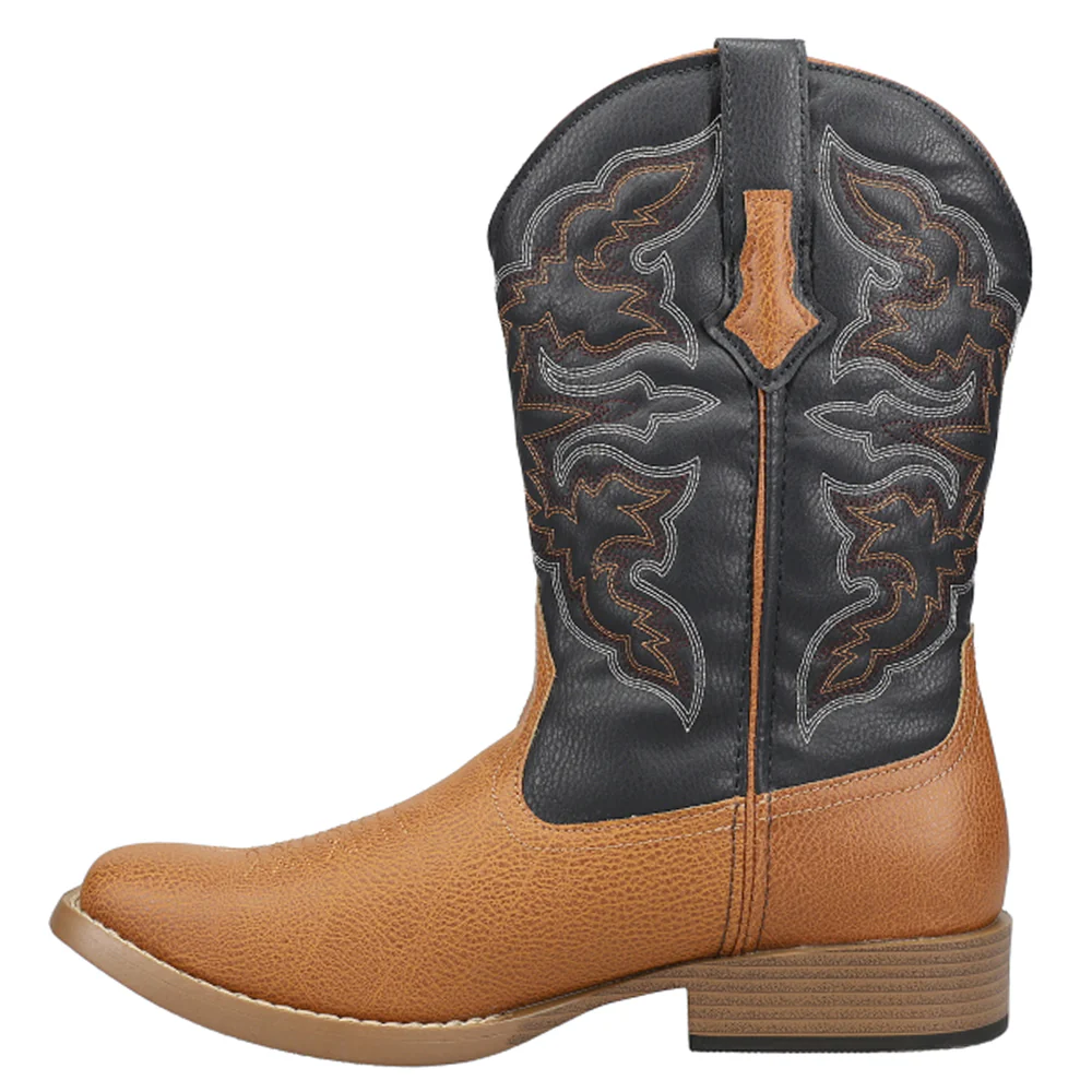 Cowboy Classic Square Toe Cowboy Boots - Image 3