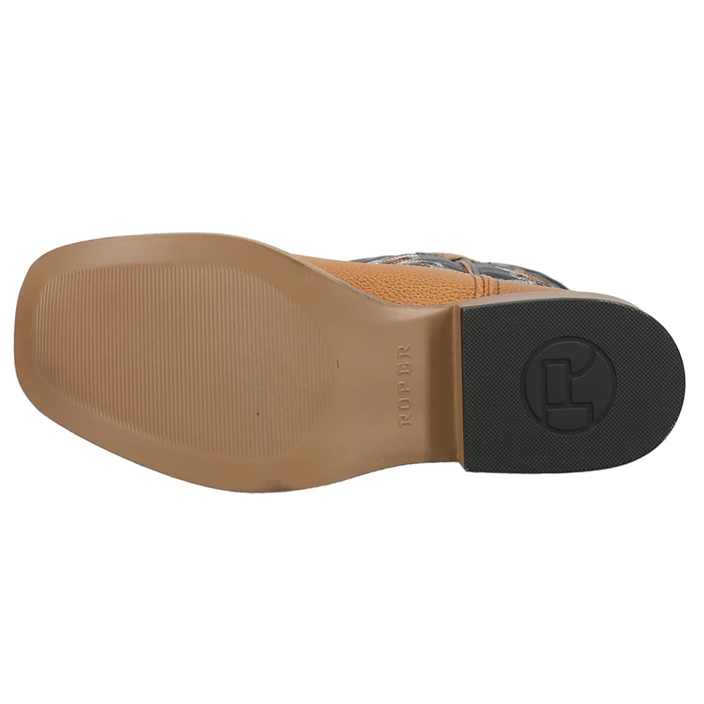 Cowboy Classic Square Toe Cowboy Boots - Image 5