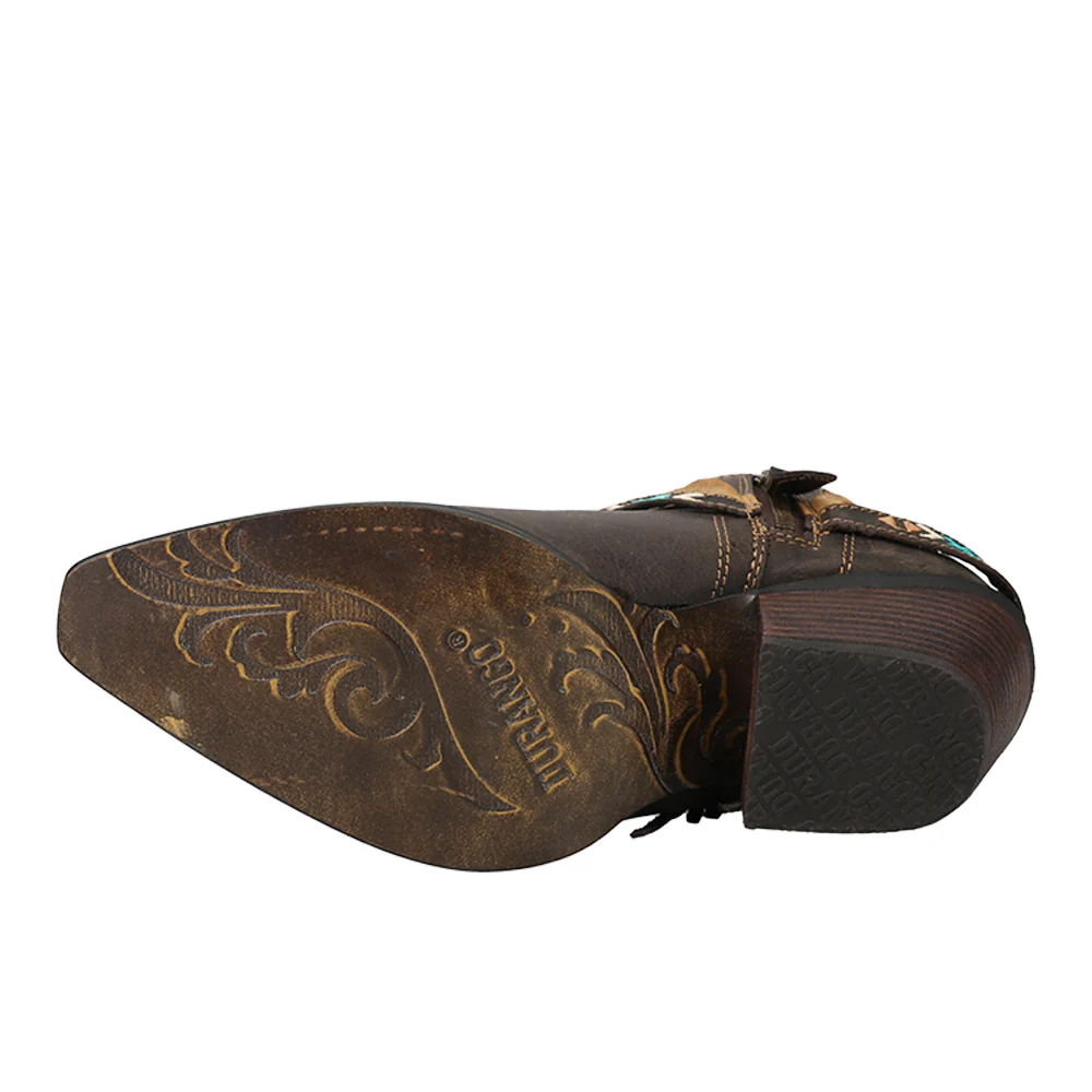 Crush Belted Snip Toe Pull On Booties - Image 5