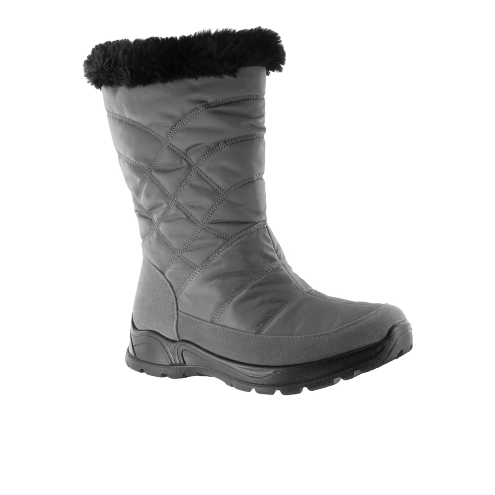 Cuddle Round Toe Zippered Snow Boots - Image 2