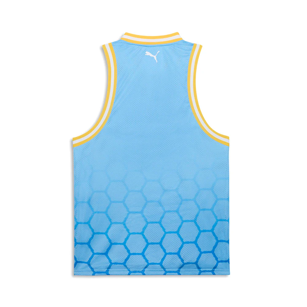 CWC Hoops Manchester City Crew Neck Sleeveless Replica Jersey - Image 2