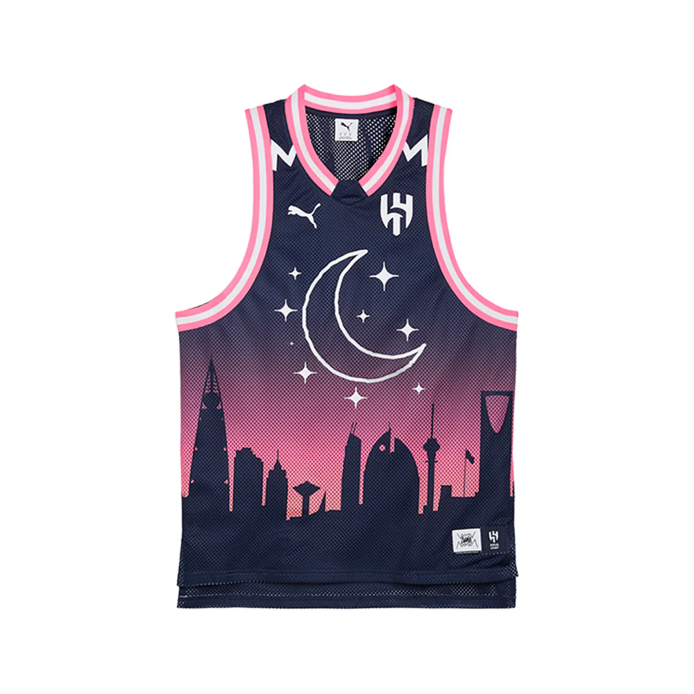 CWC Hoops X Al Hilal Crew Neck Sleeveless Jersey