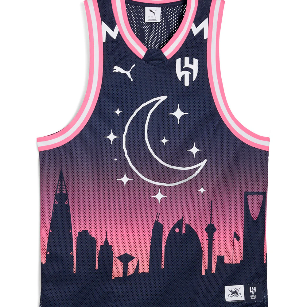 CWC Hoops X Al Hilal Crew Neck Sleeveless Jersey - Image 5