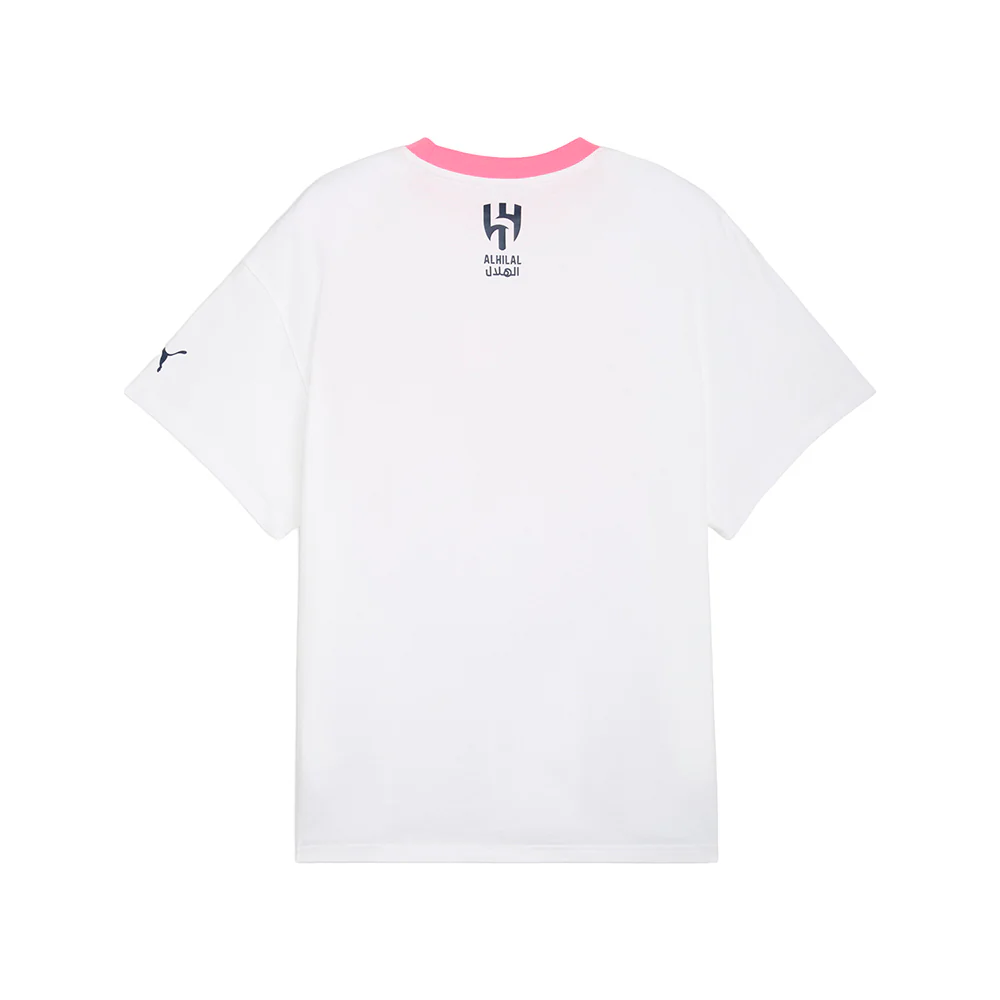 CWC Hoops X Al Hilal Graphic Crew Neck Short Sleeve T-Shirt - Image 2