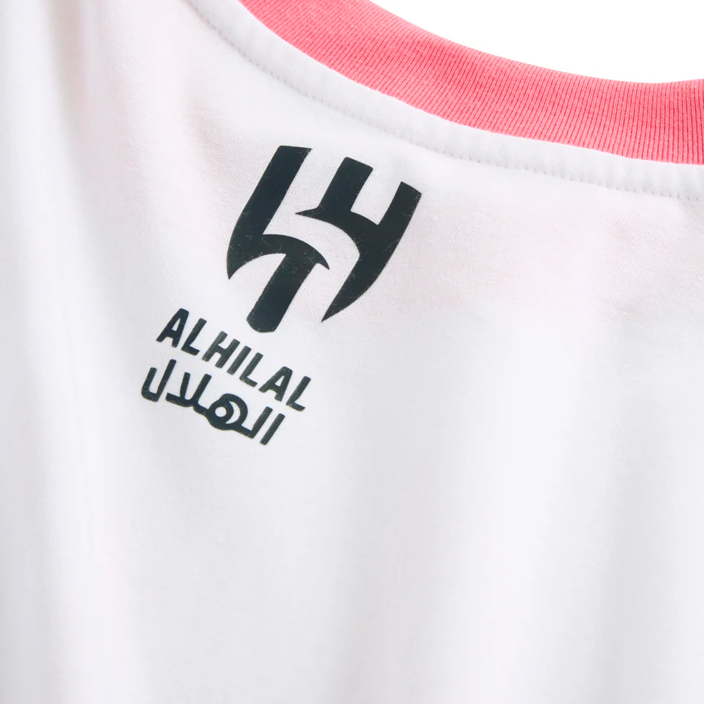 CWC Hoops X Al Hilal Graphic Crew Neck Short Sleeve T-Shirt - Image 4
