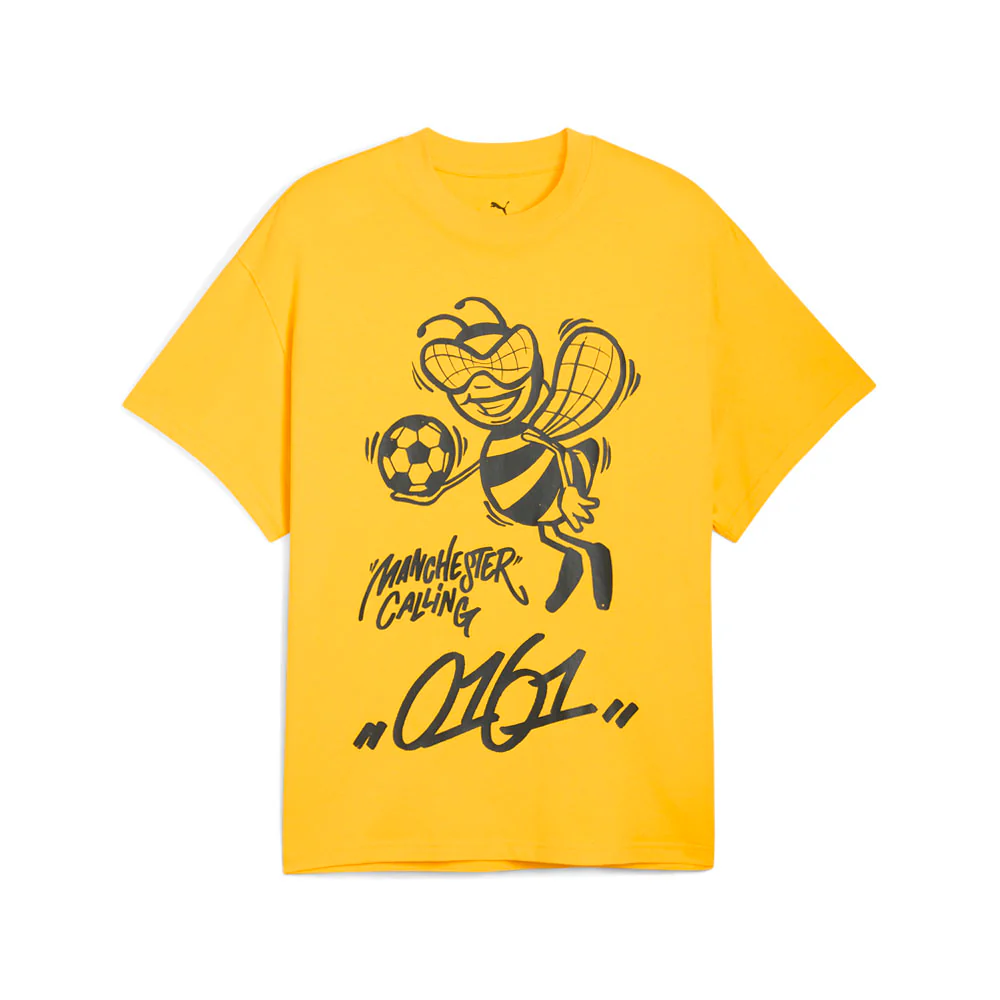 CWC Hoops X Man City Graphic Crew Neck Short Sleeve T-Shirt