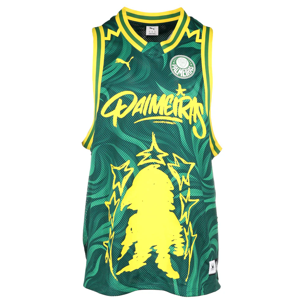 CWC Hoops X Palmeiras Crew Neck Sleeveless Replica Jersey - Image 3