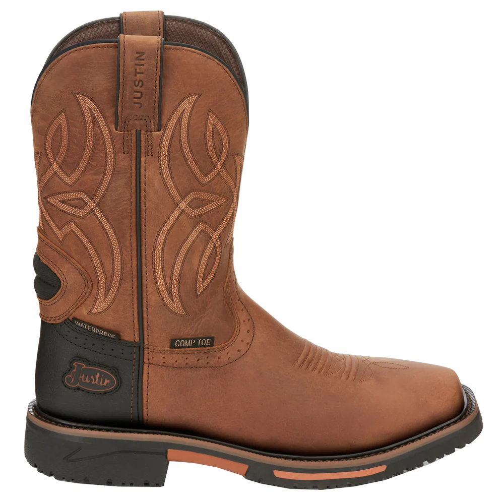 Dallen 11 Inch Waterproof Nano Composite Toe Work Boots