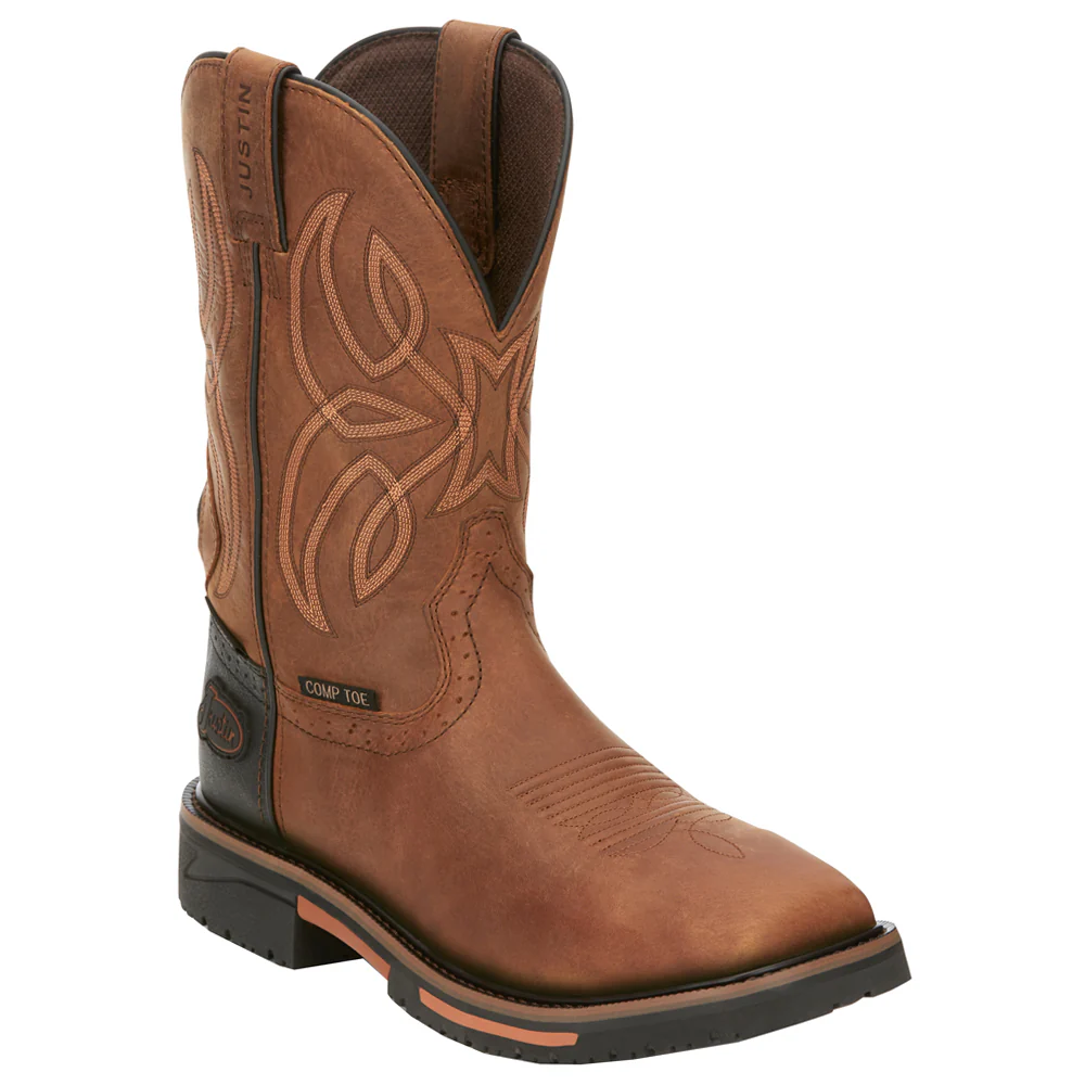 Dallen 11 Inch Waterproof Nano Composite Toe Work Boots - Image 2