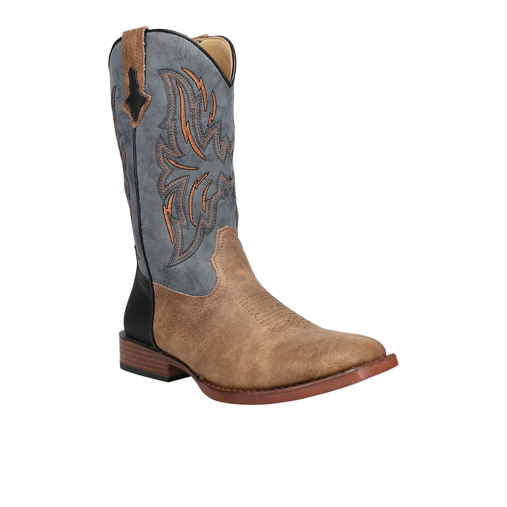 Dalton Square Toe Cowboy Shoes (Big Kid) - Image 2