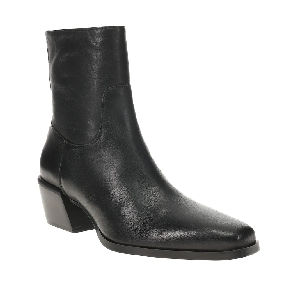 Daney Square Toe Zippered Boots - Image 2