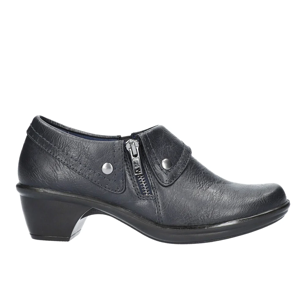 Darcy Studded Round Toe Zippered Booties