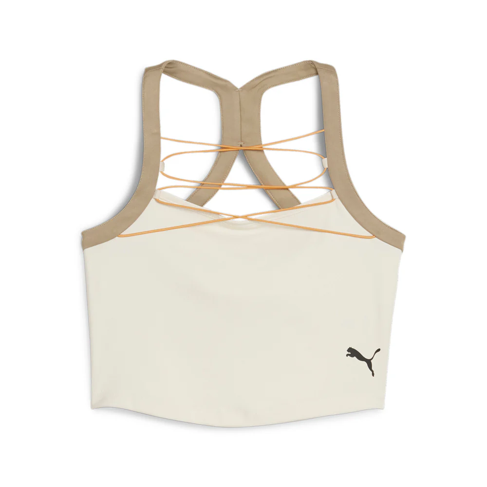 Dare To Crop Halter Neck Tank Top