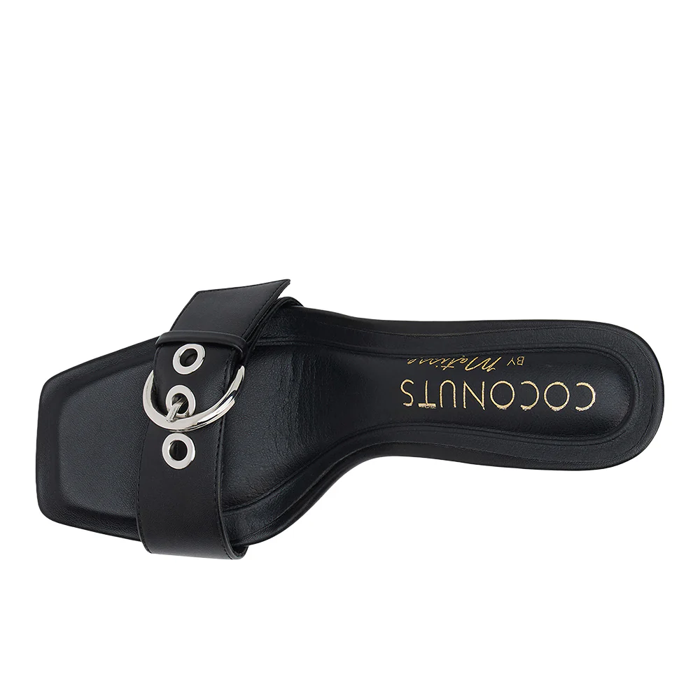 Dayna Kitten Heel Sandals - Image 4