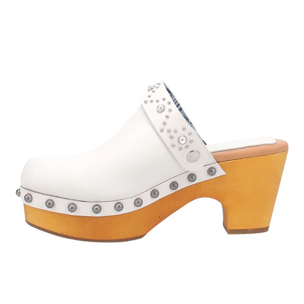 Deadwood Studded Platform Clogs - Image 3