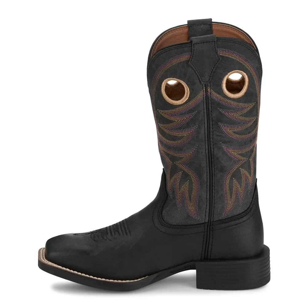 Demeter 11 Inch Square Toe Cowboy Boots - Image 3