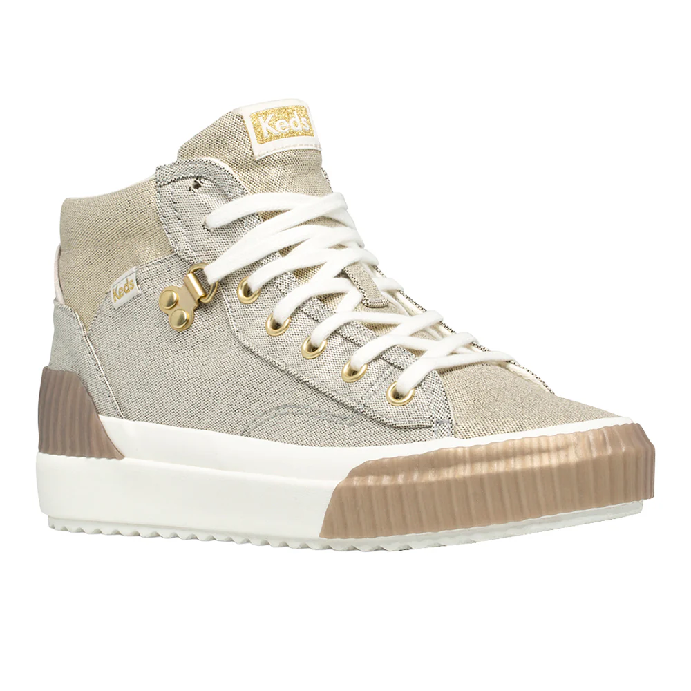 Demi TRX Mid Metallic Wedge Sneakers - Image 2