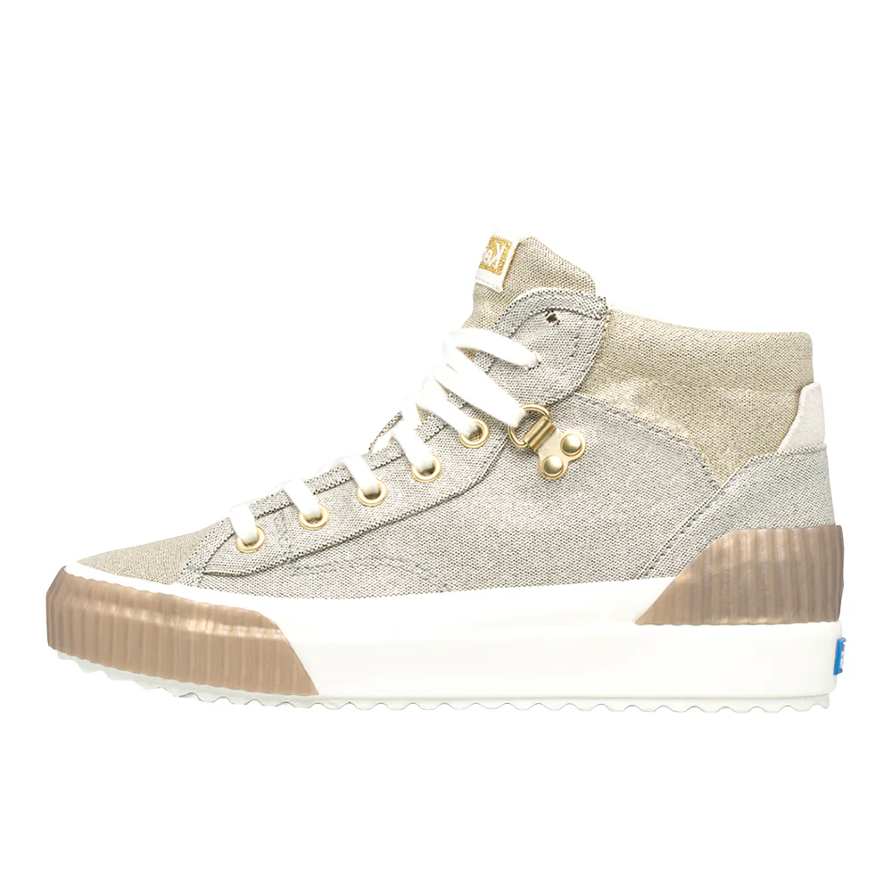 Demi TRX Mid Metallic Wedge Sneakers - Image 3